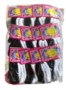COLITAS BLANCA Y NEGRA - 12 BLISTER X 6 UNI.