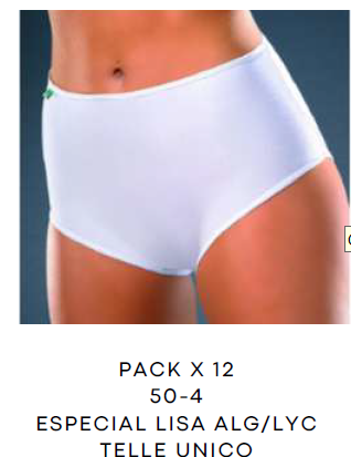 ESPECIAL LISA ALG/LYC - KIT X 12 UNI    (Precio x unidad)