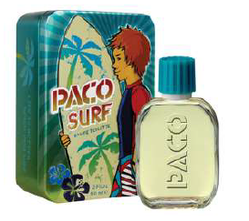 PACO SURF - EAU DE TOILETTE  60 ML. c/vap.