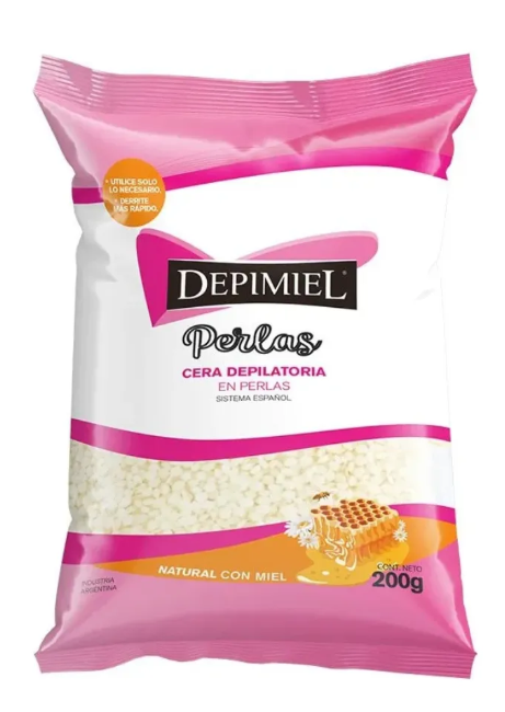 Cera en Perlas Natural x 200g