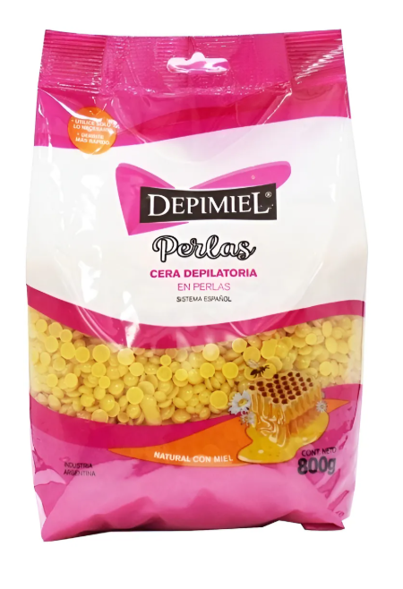 Cera en Perlas Natural x 800g