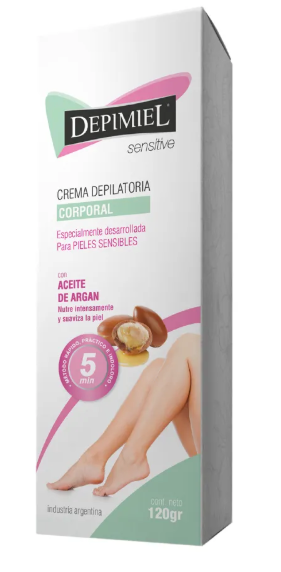 Crema Dep. Ultrarap. p/Cuerpo x 120g Sensitive