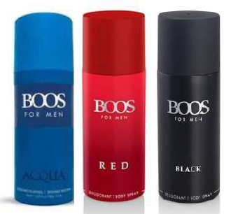 ACTIVE - Desodorante  - BOOS BLACK 150ml     PROMO!!