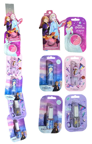 KIT TIRA X 6 (2 maquillajes, 2 labiales, 2 esmaltes)