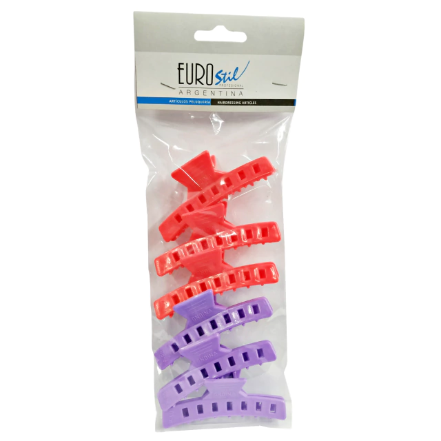 BROCHES PLÁSTICO X 6