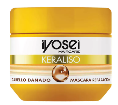 IYOSEI KERALISO - MASCARA REPARACION con KERATINA x 315grs 