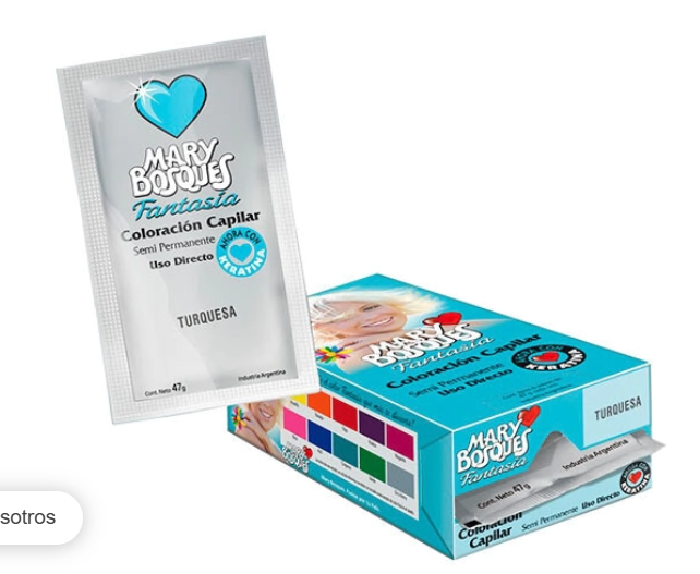 M.BOSQUES  Fantasia-coloracion semipermanente-uso directo-sobre x 47 g.-caja x 6 u.        PROMO!!