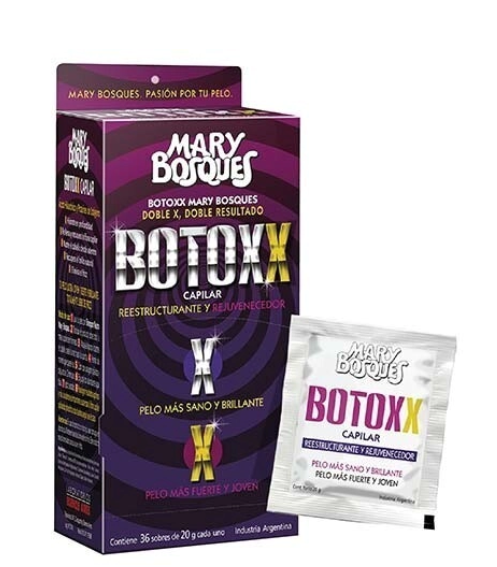 Botoxx Capilar-reestructurante y rejuvenecedor-sobre x 20 g.-caja x 36 u.-