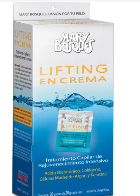 Lifting en crema-sobre x 20 g.-caja x 36 u.-