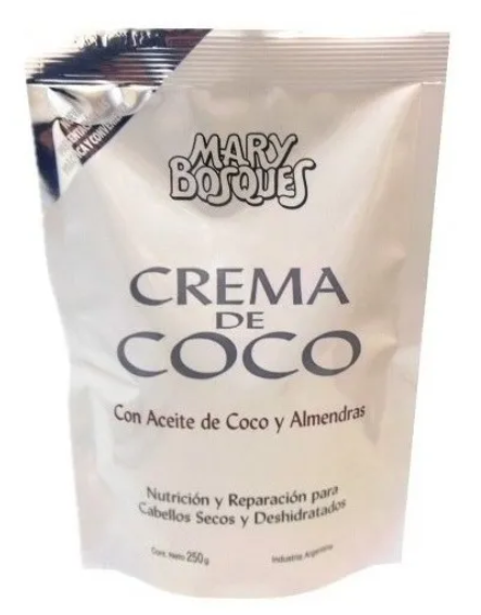 M.BOSQUES Crema de Coco y Almendras-doypack x 250 g.- 