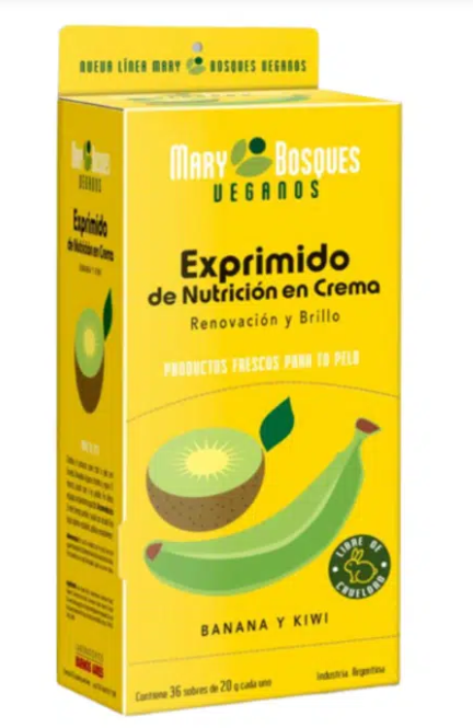 M.BOSQUES Banana y Kiwi-sobre x 20 g.-caja x 36 u.-