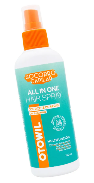 Socorro Capilar - All In One Spray Sin Enjuague x 180 ml - NUEVO