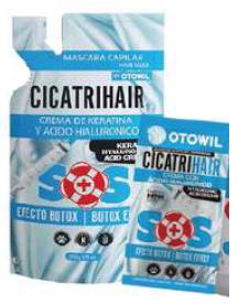 Cicatrihair - Keratina y Ácido Hialuronico | Sobre x 25 grs. SOS AZUL