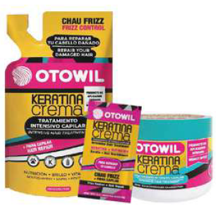 OTOWIL Keratina en Crema - Tratamiento Reparador | Sobre x 25 grs.  
