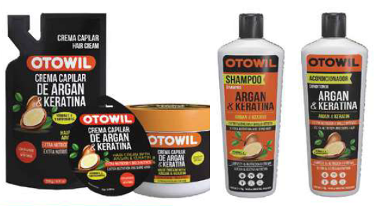 OTOWIL Crema Capilar de Argán & Keratina | Acondicionador x 410ml.            PROMO!! 