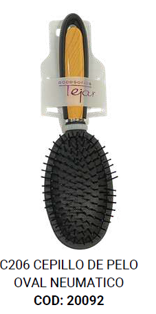 CEPILLO PARA PELO OVAL NEUMATICO