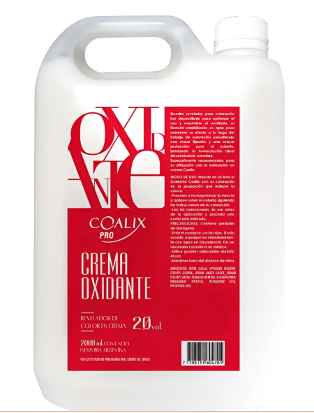 PROMO COALIX - Crema oxidante 20 VOL con DOSIFICADOR