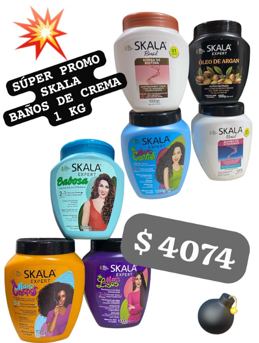SUPER PROMO SKALA - BAÑO DE CREMA X 1 KG