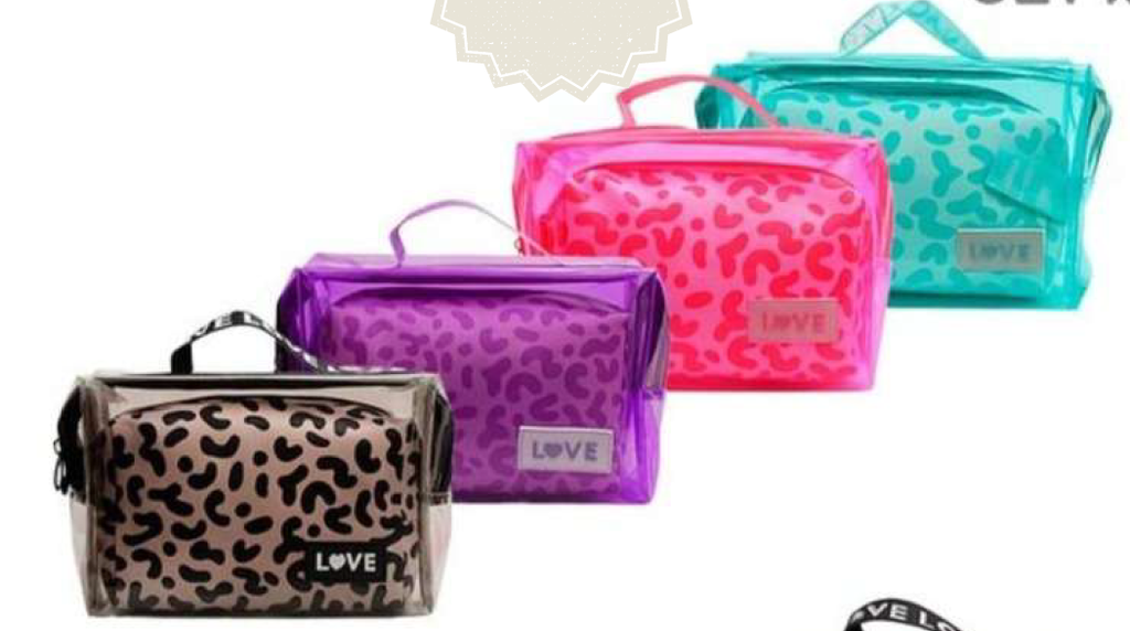 MARROQUINERIA PORTA COSMETICOS 2 PCS