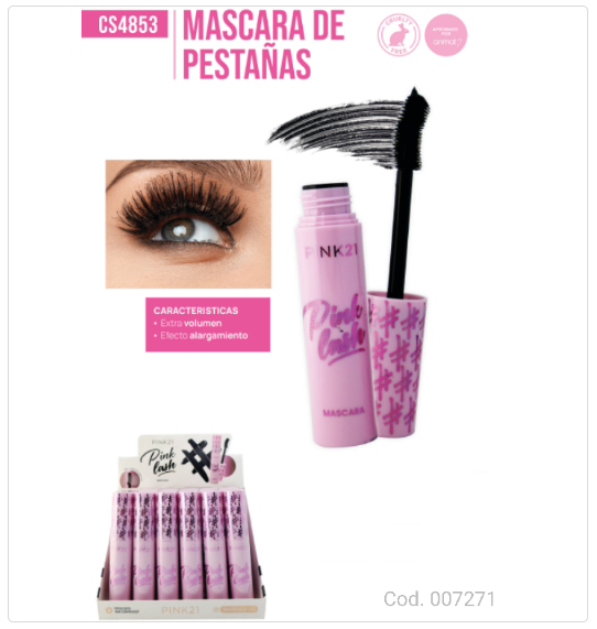 MASCARA DE PESTAÑAS  PL.PK 007271      