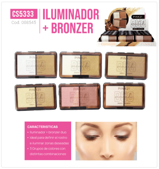 ILUMINADOR + BRONCEADOR                              