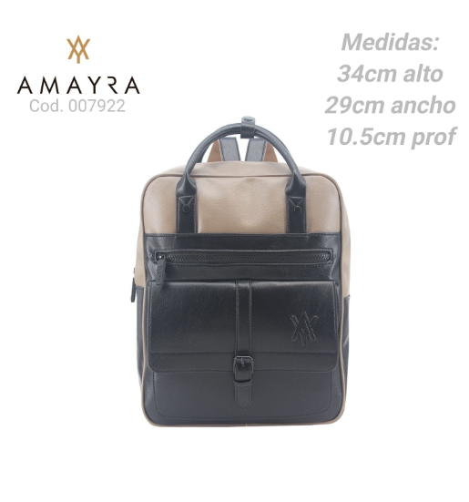 MOCHILA AMAYRA NEGRA                              