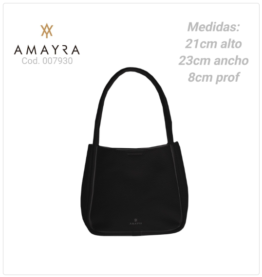 CARTERA AMAYRA NEGRA  PL.MA 007930      