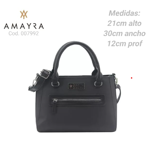 CARTERA AMAYRA NEGRA  PL.MA 007992      