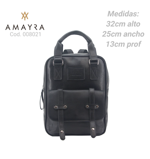 MOCHILA AMAYRA NEGRA                              
