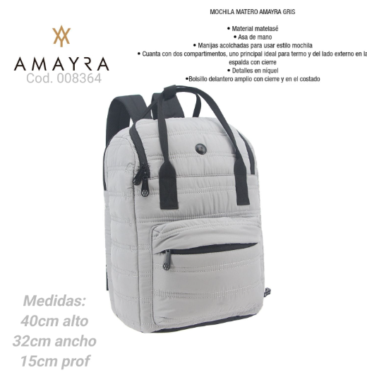 MOCHILA INFLUENCER 17"  PL.MA 008364      