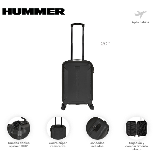 VALIJA CARRY ON HUMMER                              