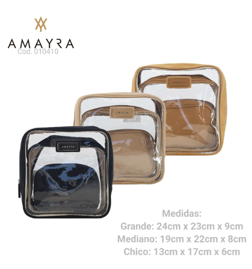 PORTACOSMETICO X 3  PL.MA 010410      