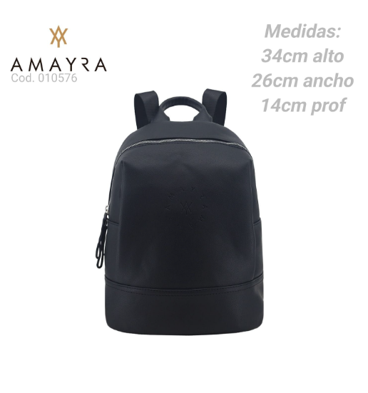 MOCHILA AMAYRA NEGRA                              