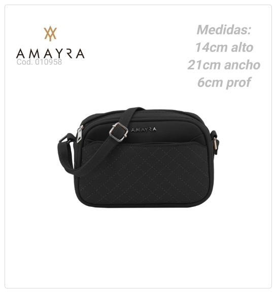 MORRAL AMAYRA NEGRO  PL.MA 010958      
