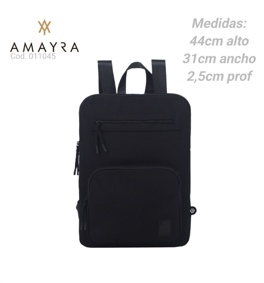 MOCHILA AMAYRA NEGRA                              