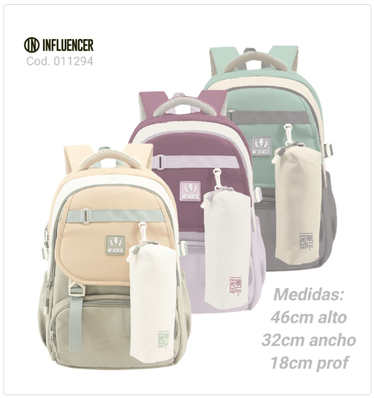 MOCHILA INFANTIL TRENDY  PL.MA 011294      
