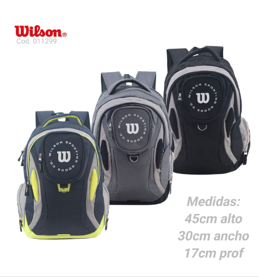 MOCHILA WILSON 18"                              