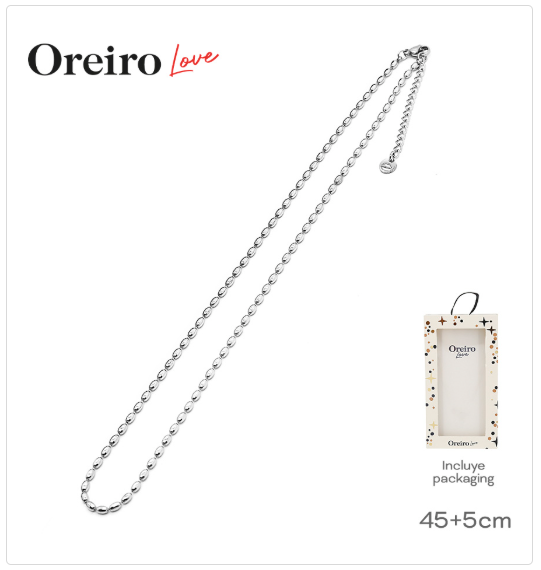 COLLAR ACERO OREIRO  PL.AC 010995      