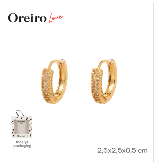 AROS ACERO DORADO OREIRO  PL.AC 011009      