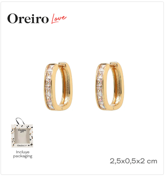 AROS ACERO DORADO OREIRO                              