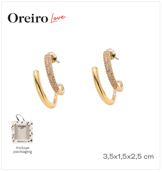 AROS ACERO DORADO OREIRO  PL.AC 011012      