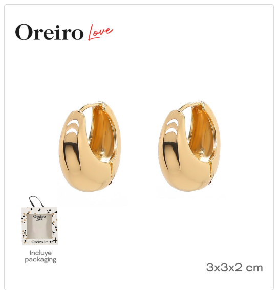 AROS ACERO DORADO OREIRO                              