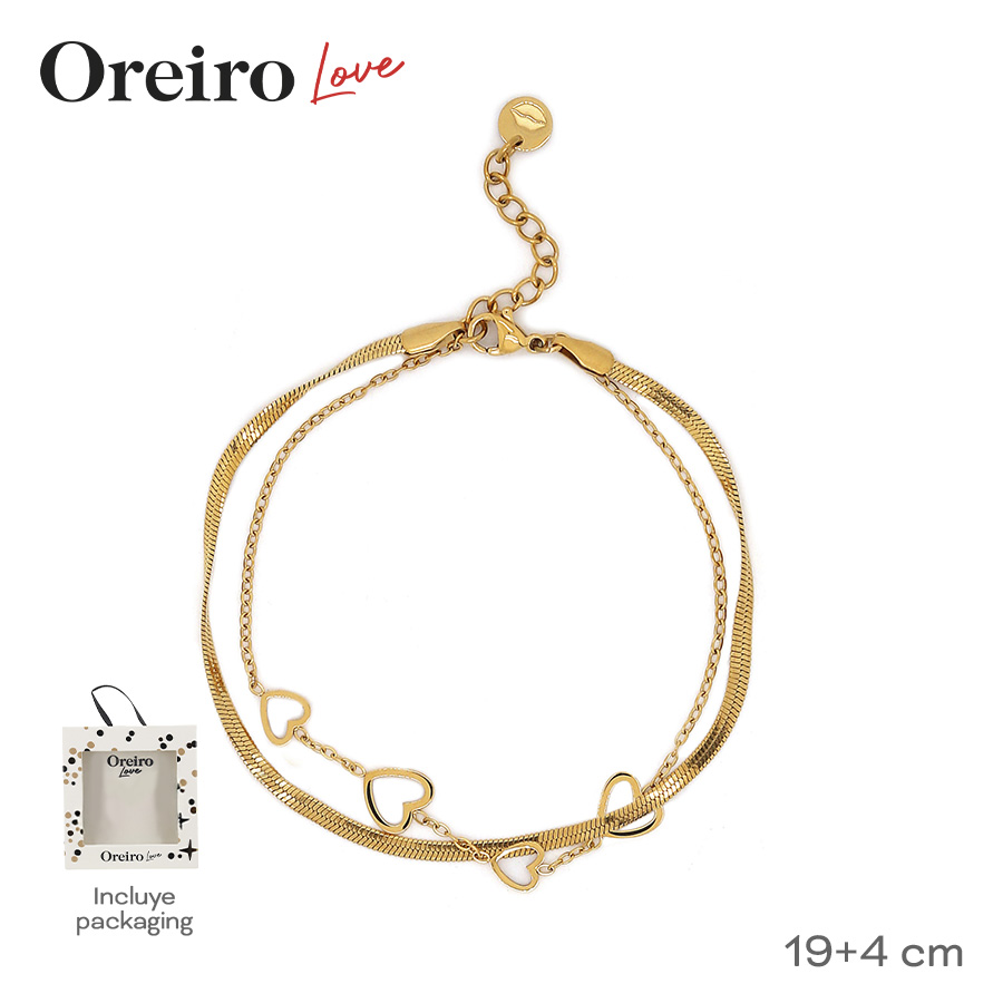 PULSERA ACERO OREIRO Test Calidad                           