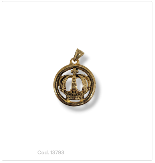 DIJE ACERO ENCHAPADO ORO                              