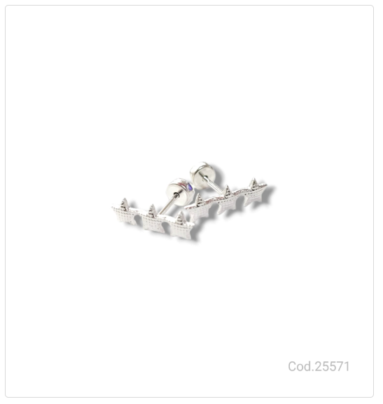 ABRIORES ACERO ENCHAPAO EN ORO  PL.AC 25571       