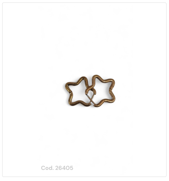 AROS ACERO DORADO  PL.AC 26405       