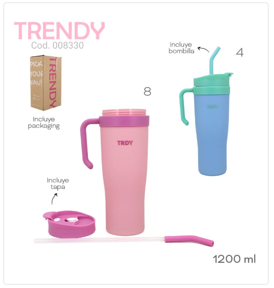 VASO TRENDY  PL.NV 008330      