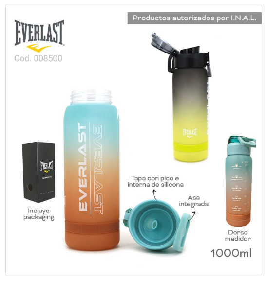 BOTELLA EVERLAST  PL.NV 008500      