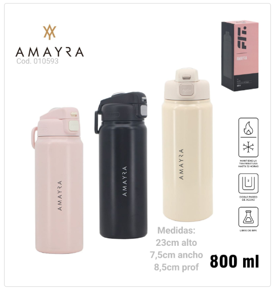 BOTELLA TERMICA AMAYRA                              