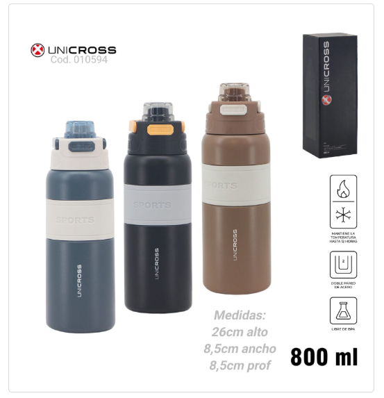 BOTELLA TERMICA UNICROSS                              